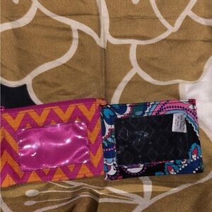 Vera Bradley Zip ID and Card Holder Lot